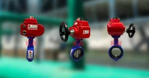 Electrically Actuated Butterfly Valve