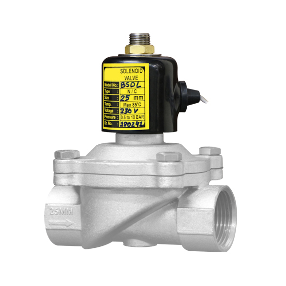 DIAPHRAGM OPERATED SOLENOID VALVE