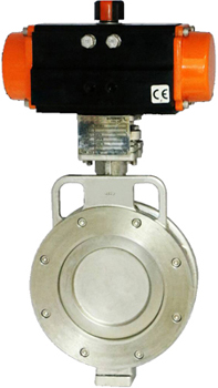 PNEUMATIC ACTUATED BUTTERFLY VALVES
